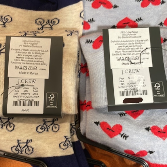 NWT J Crew Men’s Dress Socks - Picture 2 of 2